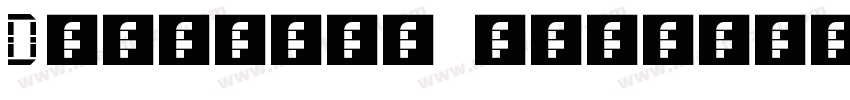 Deslator regular字体转换